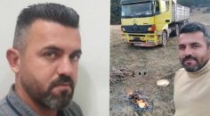 DEVRİLEN TOMRUK YÜKLÜ TIR’IN ŞOFÖRÜ ÖLDÜ