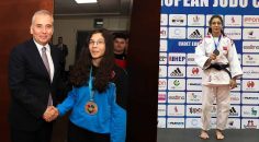 BÜYÜKŞEHİRLİ JUDOCU REYHAN AVRUPA 3. OLDU