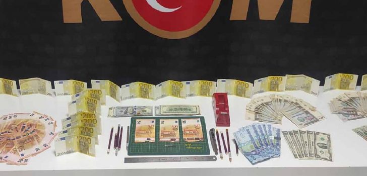 DENİZLİ’DE SAHTE PARA OPERASYONU