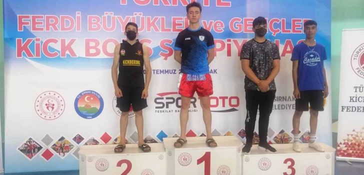 PAMUKKALE BELEDİYESPORLU KİCK BOKSCULAR İLKİ BAŞARDI