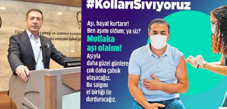 DTO BAŞKANI ERDOĞAN’DAN AŞI ÇAĞRISI