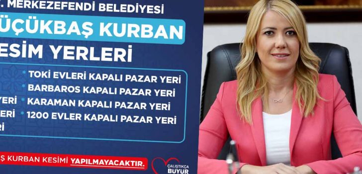 MERKEZEFENDİ’DE KURBAN KESİM YERLERİNİ BELİRLEDİ