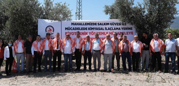 BÜYÜKŞEHİR DESTEKLİYOR, ÇİFTÇİLER ÜRETİYOR