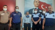 DOLANDIRILAN YAŞLI ADAMI ZABITA TESELLİ ETTİ