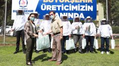 BÜYÜKŞEHİR’DEN 1100 ARICIYA EKİPMAN DESTEĞİ