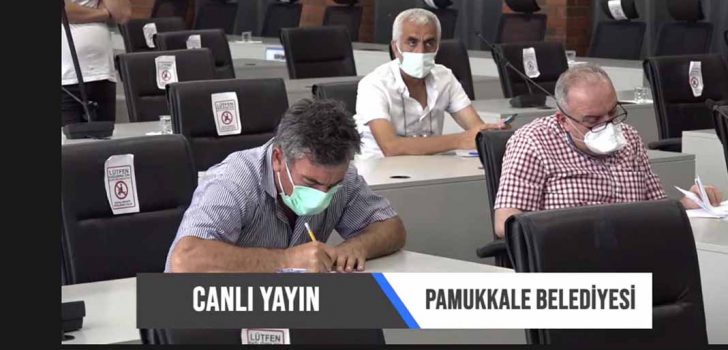 PAMUKKALE BELEDİYESİ İHALELERİ CANLI YAYINDA YAPIYOR