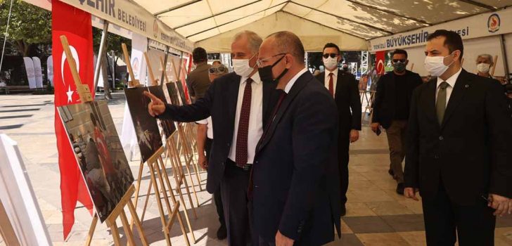 BÜYÜKŞEHİR, 15 TEMMUZ DESTANINI FOTOĞRAFLARLA ANLATTI