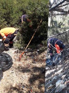 BÜYÜKŞEHİR’DEN ORMANLARDA TEMİZLİK SEFERBERLİĞİ