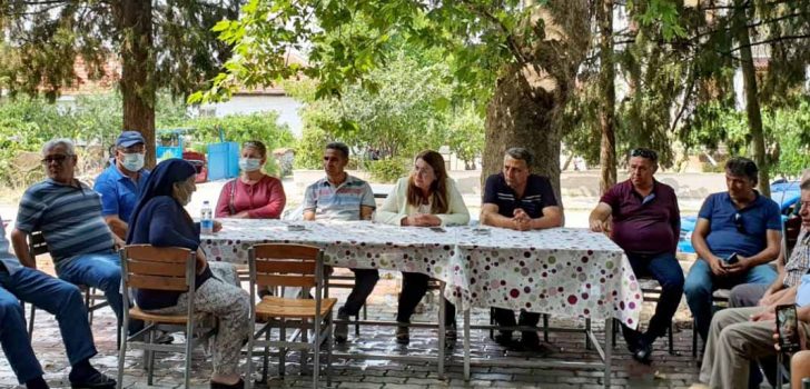 MİLLETVEKİLİ KARACA ÇİFTÇİLERİ DİNLEDİ