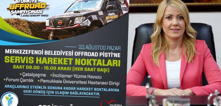 OFF ROAD SEYİRCİSİNE ÖZEL SERVİS