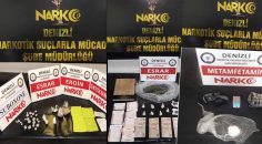 DENİZLİ’DE 17 ZEHİR TACİRİ TUTUKLANDI
