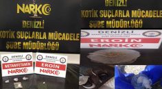 DENİZLİ’DE 19 ZEHİR TACİRİ YAKALANDI