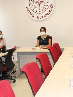İL SAĞLIK MÜDÜRLÜĞÜ’NDE DEĞERLENDİRME TOPLANTISI