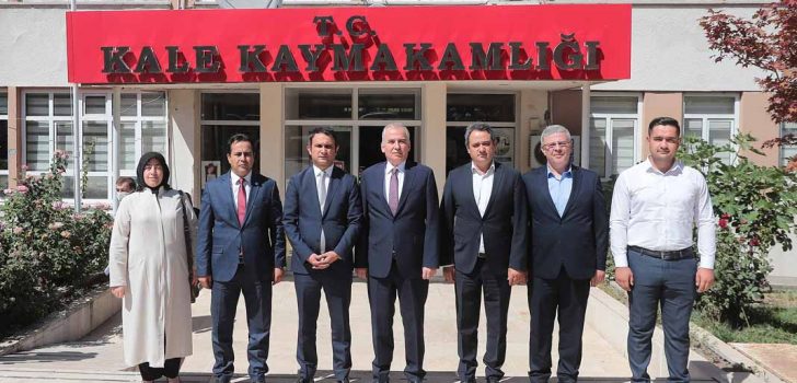 BAŞKAN ZOLAN, KALE’Yİ ZİYARET ETTİ