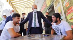BAŞKAN ZOLAN SARAYKÖY’DE HEMŞERİLERİYLE KUCAKLAŞTI