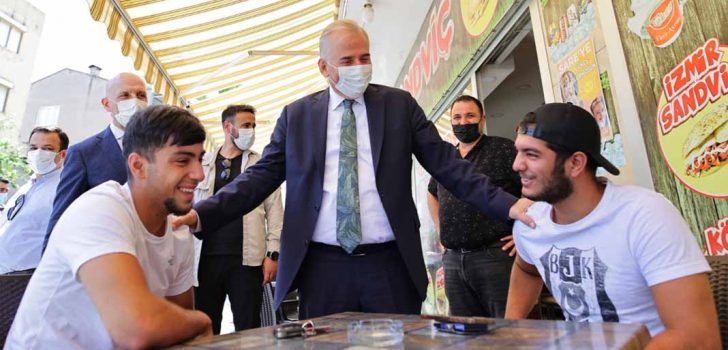 BAŞKAN ZOLAN SARAYKÖY’DE HEMŞERİLERİYLE KUCAKLAŞTI