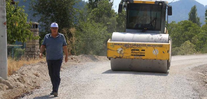 ÇAMELİ’DE ASFALT İŞLEMLERİ TAMAM