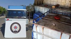 SAHTE KARGO ARACININ İÇİNDE YAKALANDI