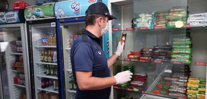 MERKEZEFENDİ ZABITA EKİPLERİ KANTİN DENETİMİ YAPTI