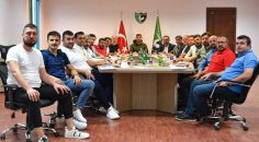 DENİZLİSPOR YÖNETİMİ GÖREV DAĞILIMI YAPTI
