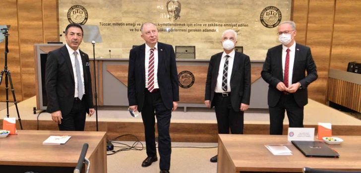 DTO BAŞKANI ERDOĞAN’A İLGİ BÜYÜK