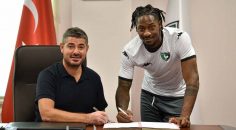DENİZLİSPOR’A GABONLU GOLCÜ