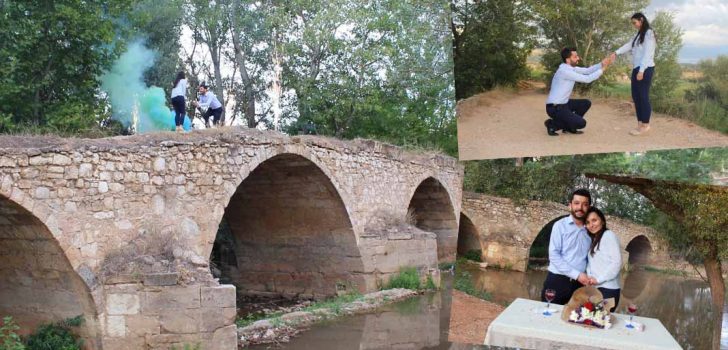 800 YILLIK TARİHİ  KÖPRÜDE EVLİLİK TEKLİFİ