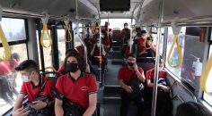 OTOBÜSLERDE HİJYEN SEFERBERLİĞİNE DEVAM