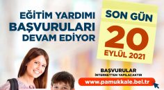 EĞİTİM YARDIMI FIRSATINI KAÇIRMAYIN