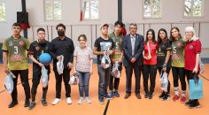 REKTÖR KUTLUHAN’DAN PAÜ’LÜ MİLLİ SPORCUYA ZİYARET