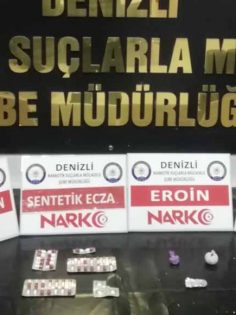 DENİZLİ’DE 8 ZEHİR TACİRİ TUTUKLANDI