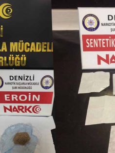 DENİZLİ’DE 9 ZEHİR TACİRİ TUTUKLANDI