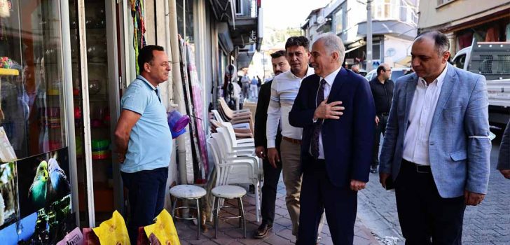 BAŞKAN ZOLAN BULDAN İLE KUCAKLAŞTI