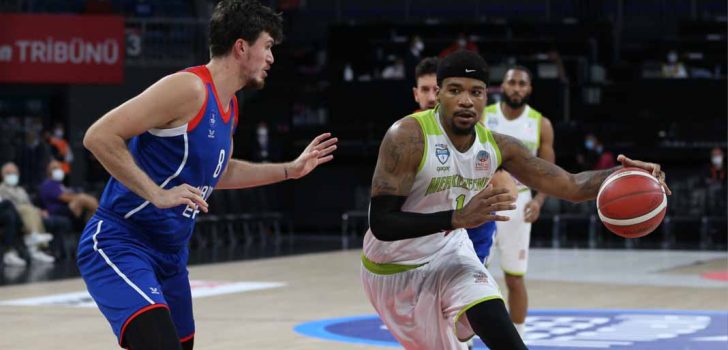 MERKEZEFENDİ BASKET, ANADOLU EFES’İ SALLADI AMA YIKAMADI