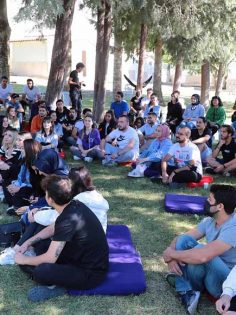 BAŞKAN ZOLAN GENÇLERLE VAKİT GEÇİRDİ