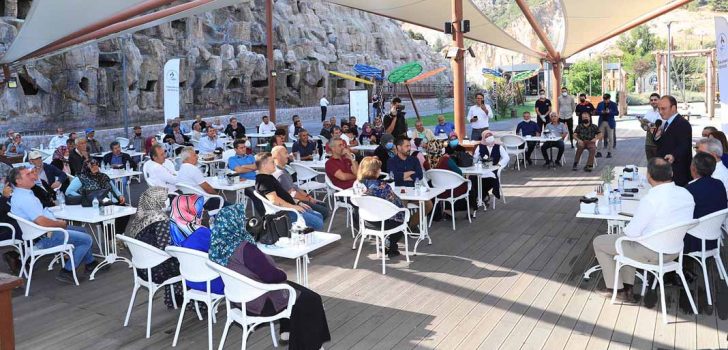BAŞKAN ÖRKİ KEKİKÇİLERLE BİR ARAYA GELDİ