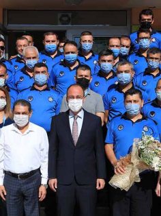 BAŞKAN ÖRKİ, ZABITA MÜDÜRLÜĞÜ’NÜ ZİYARET ETTİ