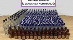 DENİZLİ’DE KAÇAK İÇKİ ELE GEÇİRİLDİ