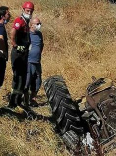 ÖZBEKİSTANLI BİR KİŞİ TRAKTÖRÜN ALTINDA KALARAK ÖLDÜ