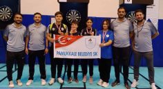 PAMUKKALE BELEDİYESPORLU DARTÇILAR 9 MADALYA KAZANDI