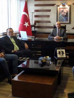 ANTİK KENT DESTEKÇİSİ ÖZBAŞ’A TEŞEKKÜR ZİYARETİ