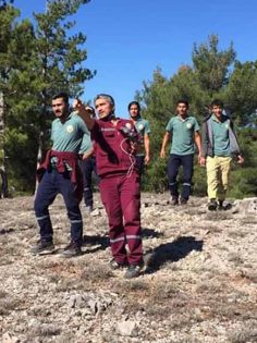 KAYIP YAŞLI ADAM DRONLA BULUNDU