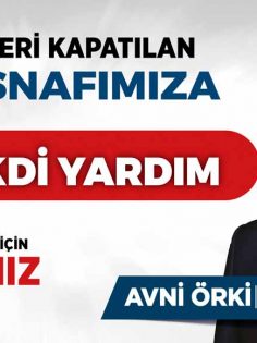 PAMUKKALE BELEDİYESİNDEN 1400 ESNAFA 1400 TL NAKDİ DESTEK