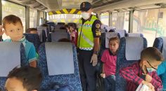 JANDARMA’DAN OKUL SERVİS ARAÇLARINA DENETİM