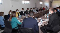 İL SAĞLIK MÜDÜRLÜĞÜ’NDE DEĞERLENDİRME TOPLANTISI