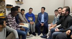 AK PARTİ’DEN PAÜ’LÜ GENÇLERİN EVİNE ZİYARET