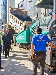 BÜYÜKŞEHİR’İN ASIRLIK YATIRIMLARINDA SONA YAKLAŞILDI