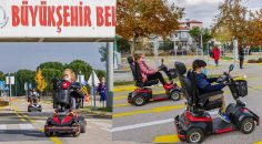 TRAFİK KURALLARINI EĞLENEREK ÖĞRENİYORLAR