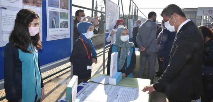 BİLİM FUARI SERGİSİ AÇILIŞI YAPILDI