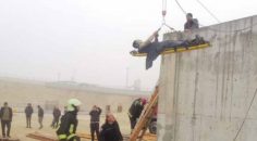 BETON SU DEPOSUNA DÜŞEN İŞÇİ YARALANDI